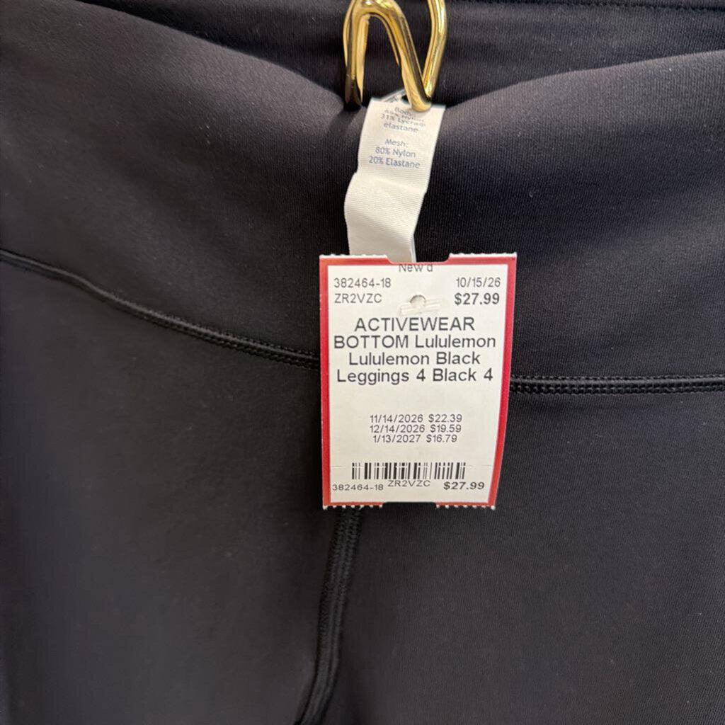 Lululemon Black Leggings 4