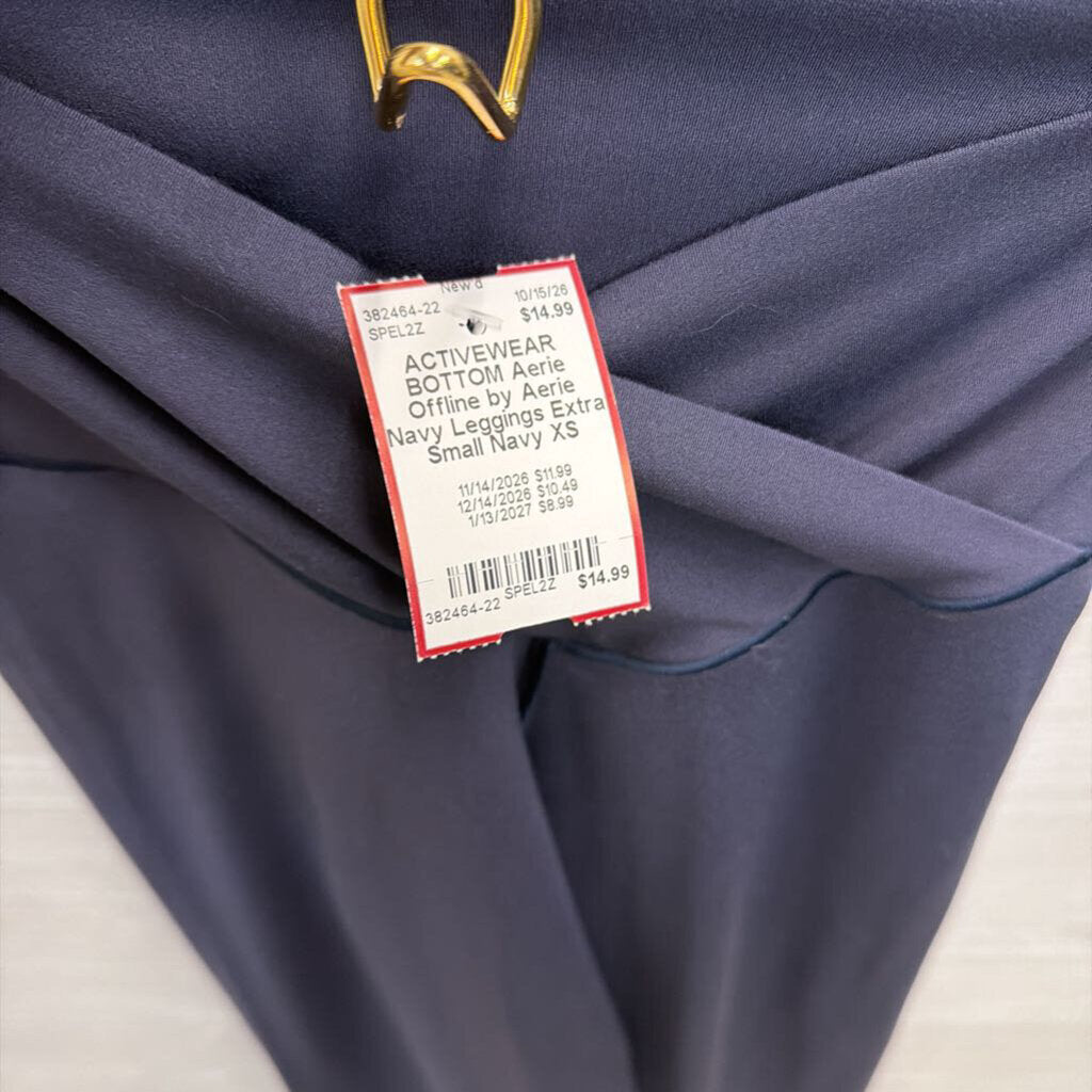 Offline by Aerie Navy Leggings Extra Small