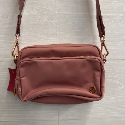 Lululemon Dusty Rose Everywhere Crossbody Purse