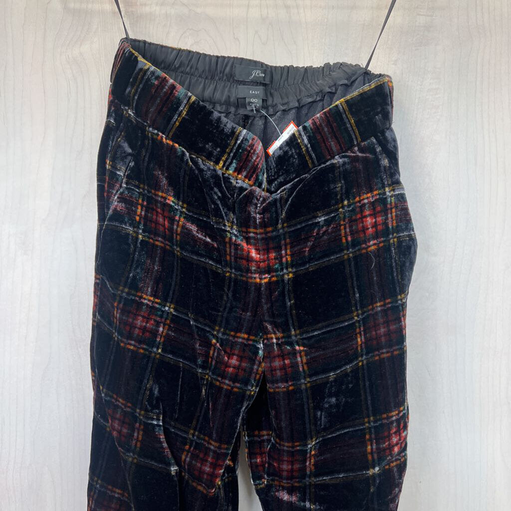 J. Crew Velvet Pull On Pants 00