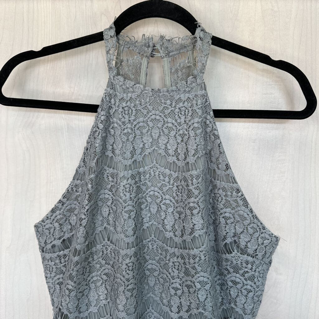 High Neck Lace Dress Medium