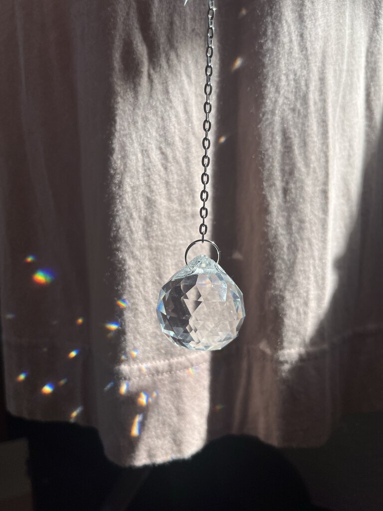 Hanging Crystal Prism Suncatcher