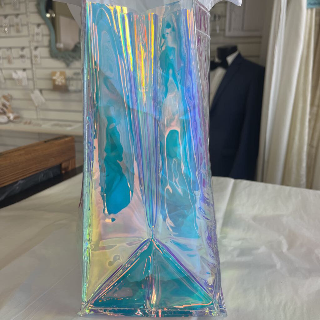 Iridescent New'd Reusable Tote Bag