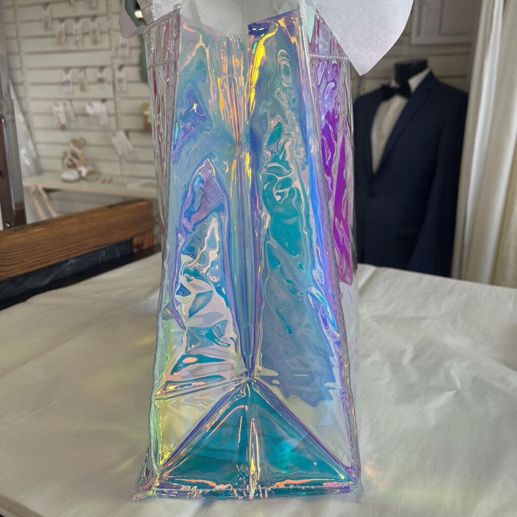 Iridescent New'd Reusable Tote Bag