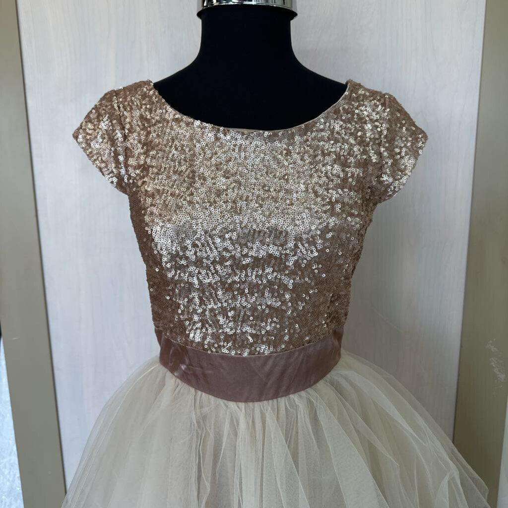 Sequin Top Homecoming Dress 7