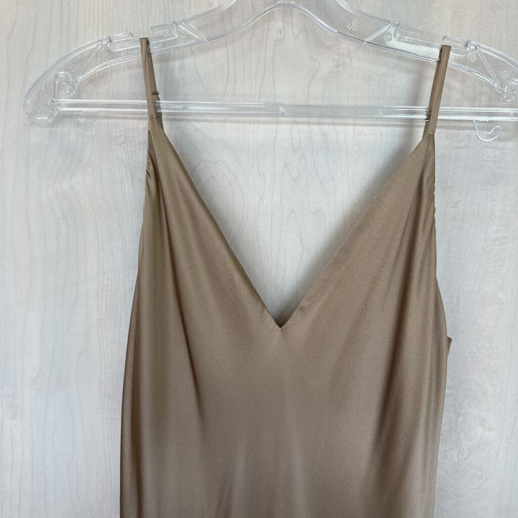 L'Agence Serita Silk Maxi Dress