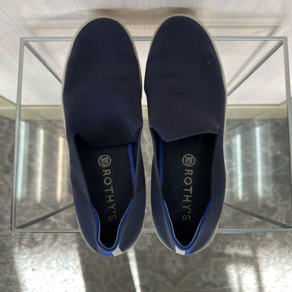 Rothy's Navy Blue Round Town Slip On 10.0