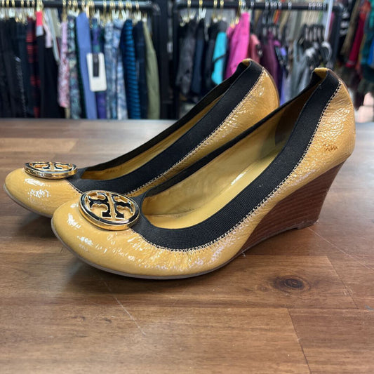 Tory Burch Caroline Wedge Platform Heel 7.0