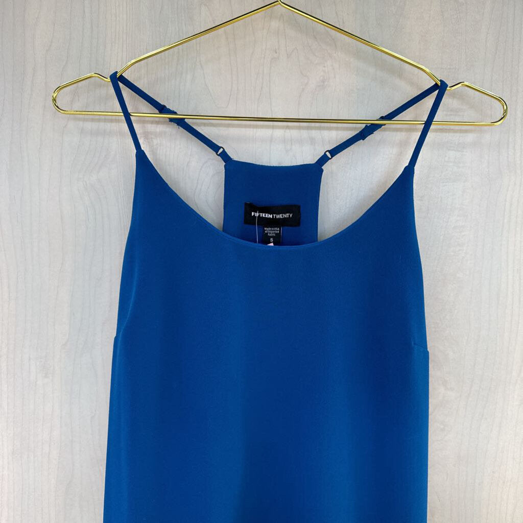 Royal Blue Short Racerback Dress Small