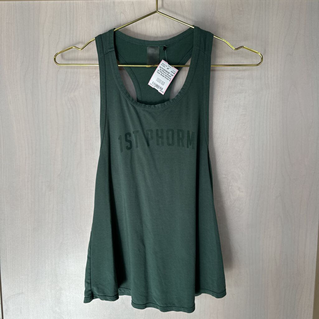 Green 1st Phorm Workout Tank Small