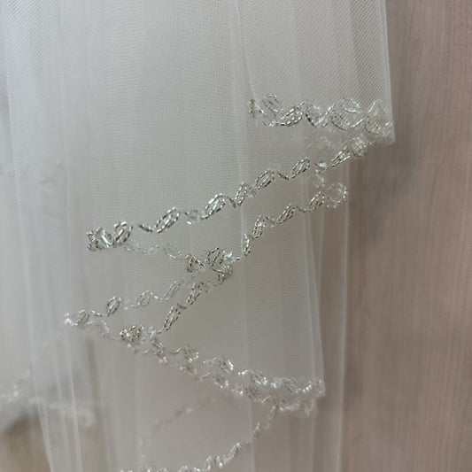 Symphony Beaded Edge Veil 6402VL