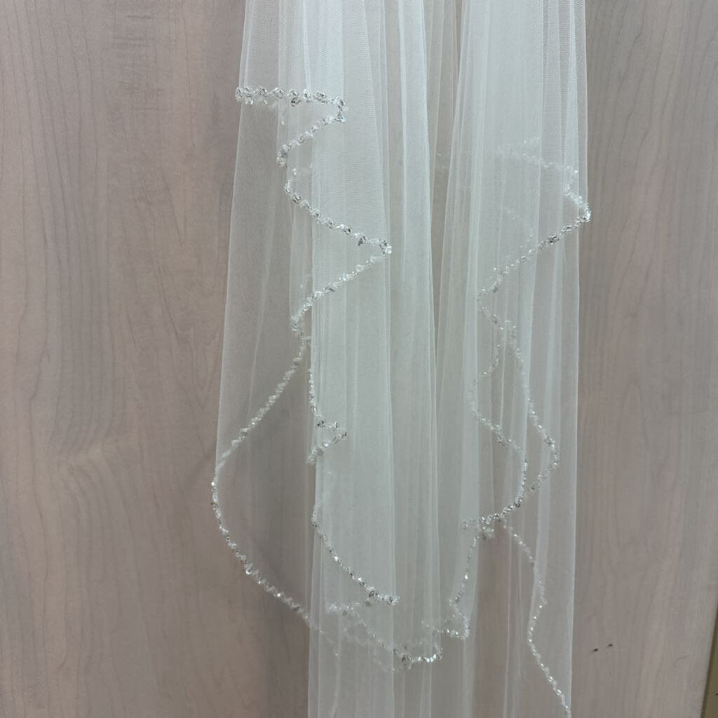 Symphony Beaded Edge Veil 7126VL