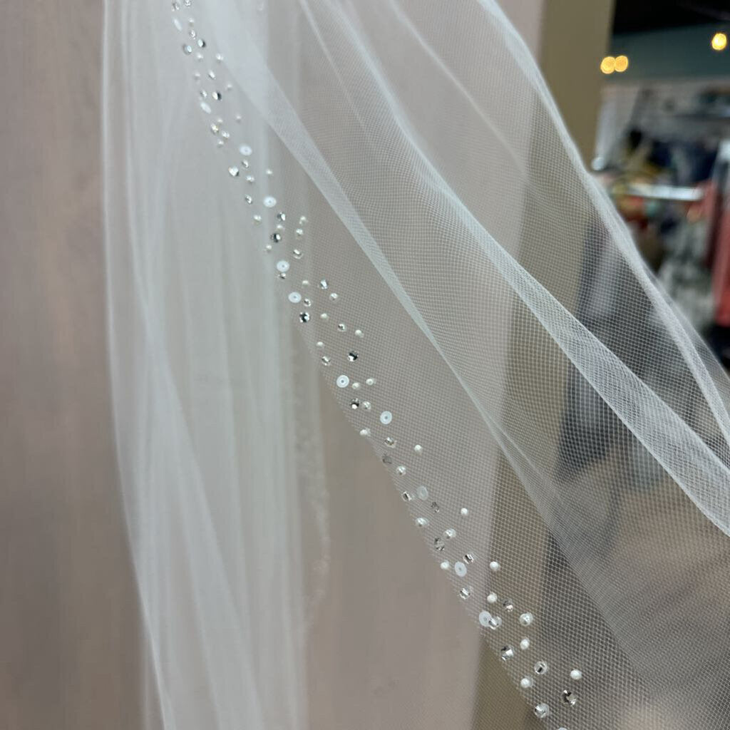 Symphony Beaded Edge Veil 7314VL