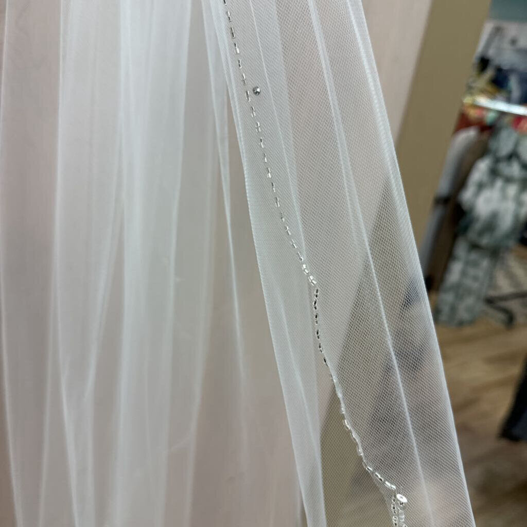 Symphony Beaded Edge Veil 7603VL