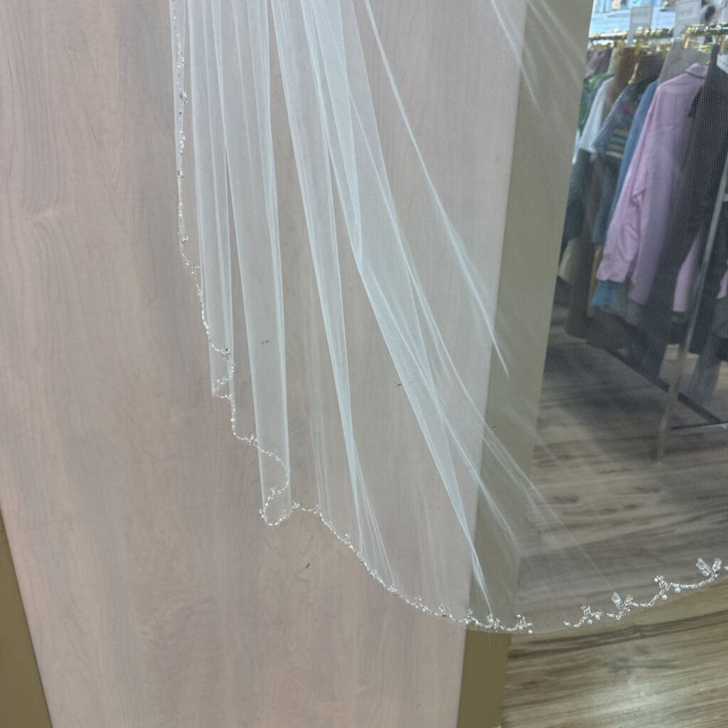 Symphony Beaded Edge Veil 7604VL