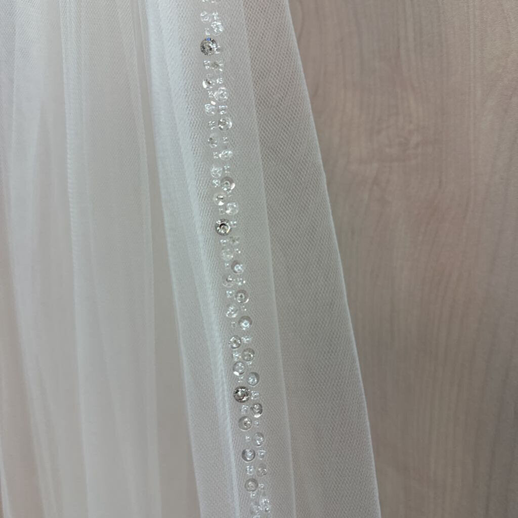 Symphony Beaded Edge Veil 7605VL