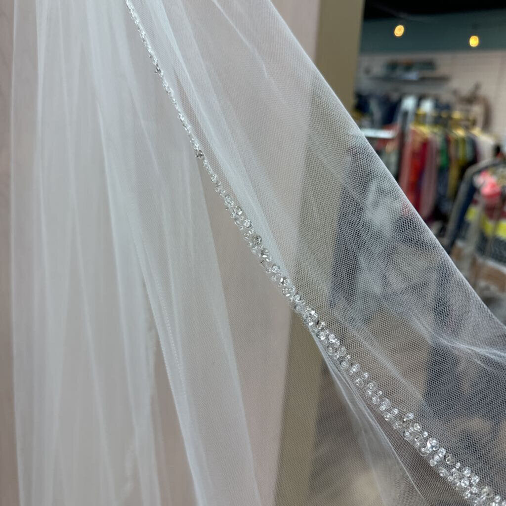 Symphony Beaded Edge Veil 7605VL