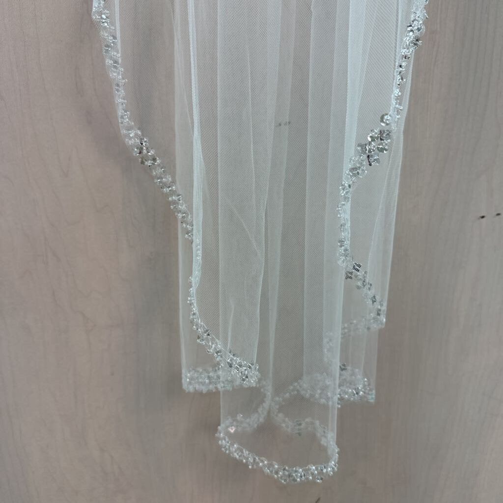 Symphony Beaded Edge Veil 7661VL