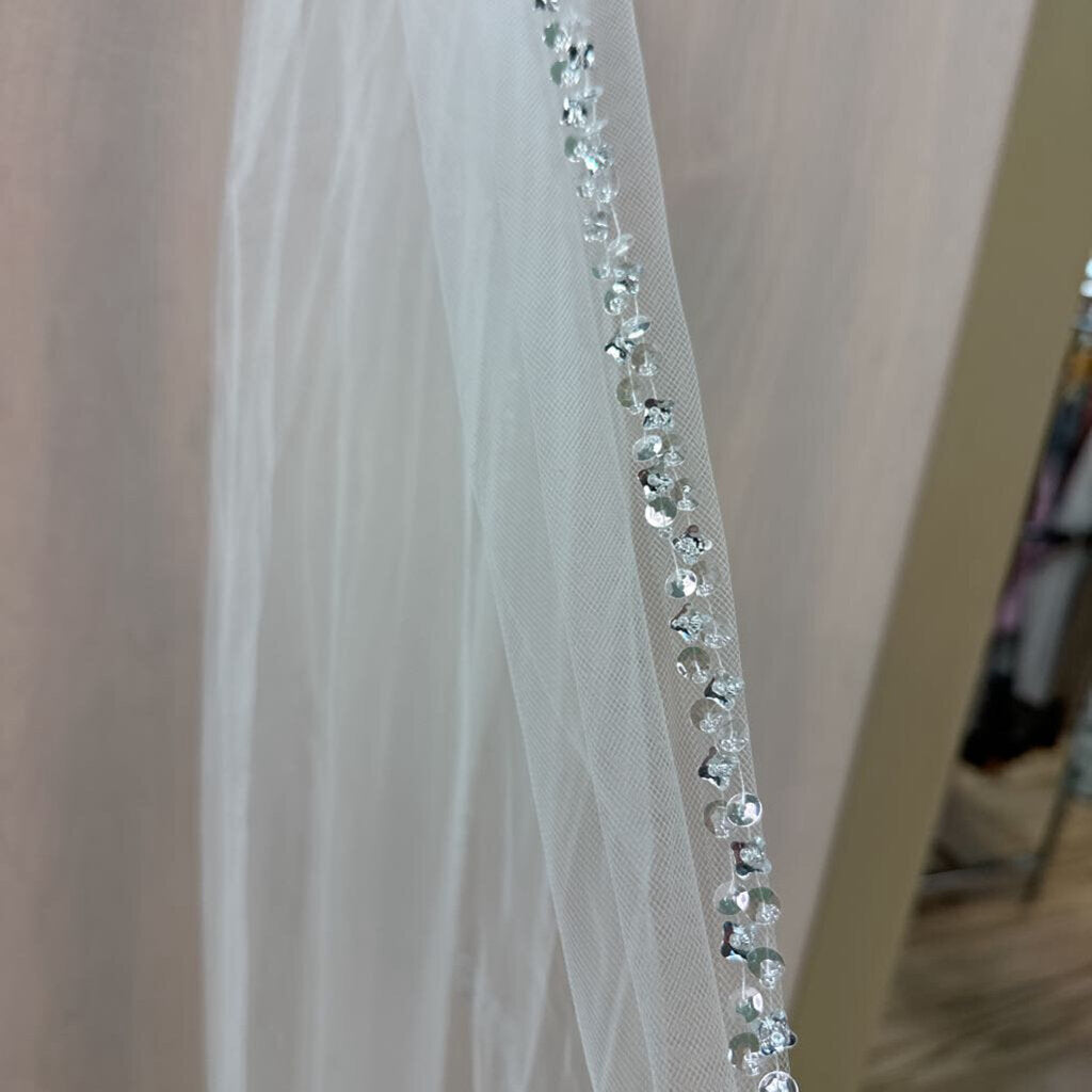 Symphony Beaded Edge Veil 7661VL