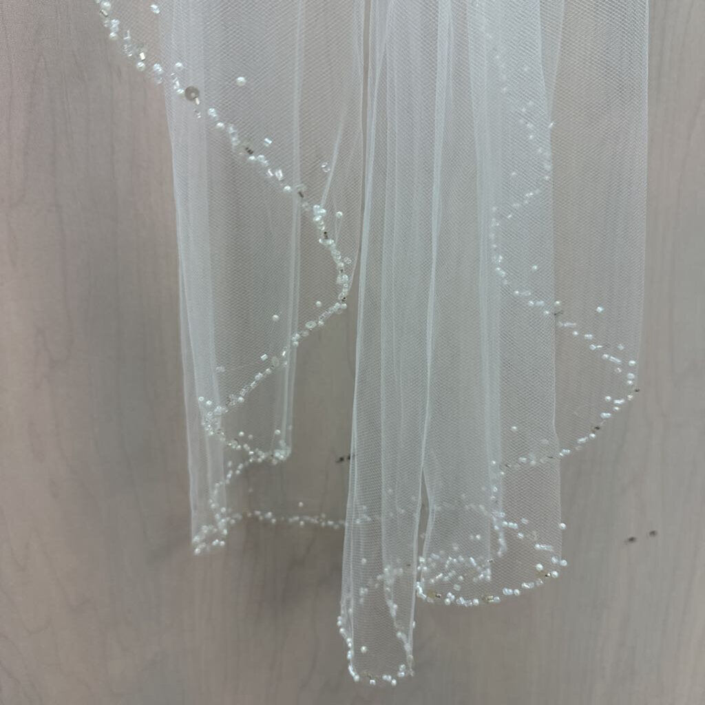 Symphony Beaded Edge Veil