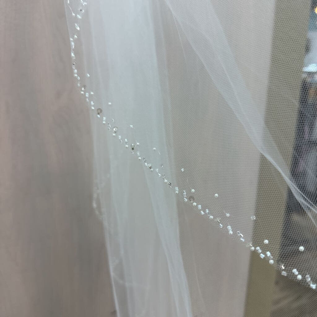 Symphony Beaded Edge Veil