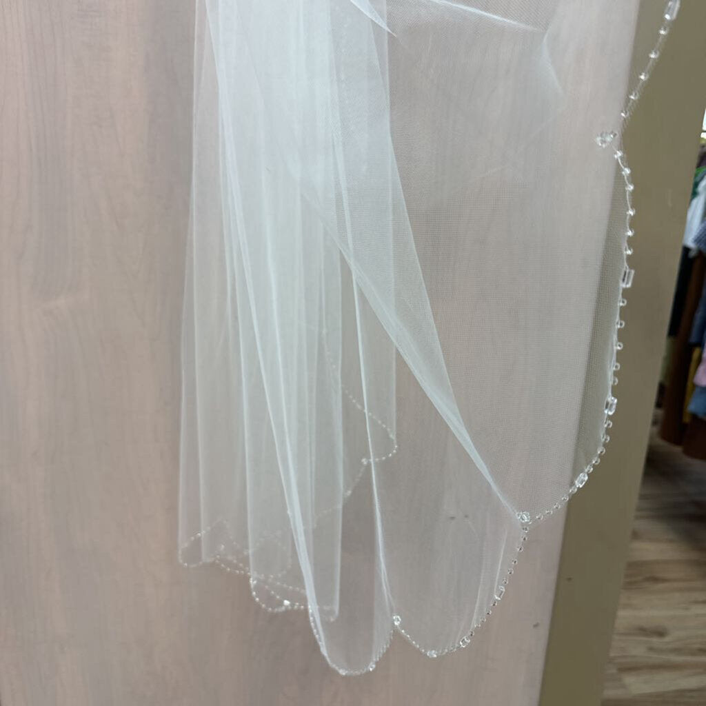 Symphony Beaded Edge Veil