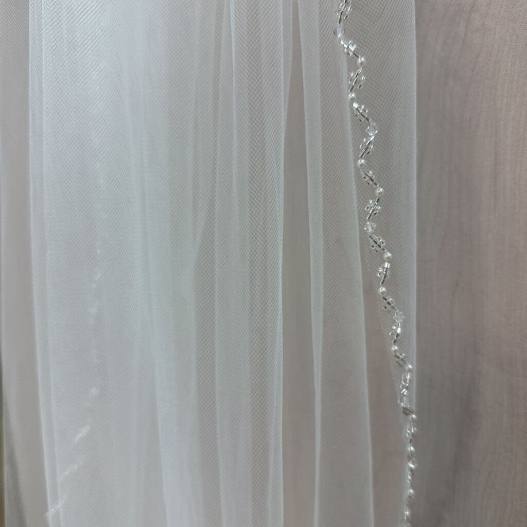 Symphony Beaded Edge Veil