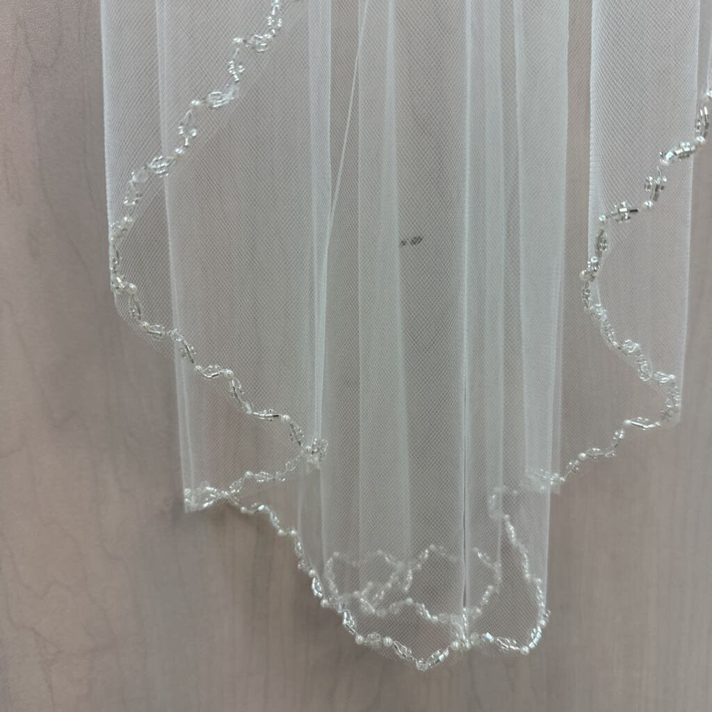 Symphony Beaded Edge Veil