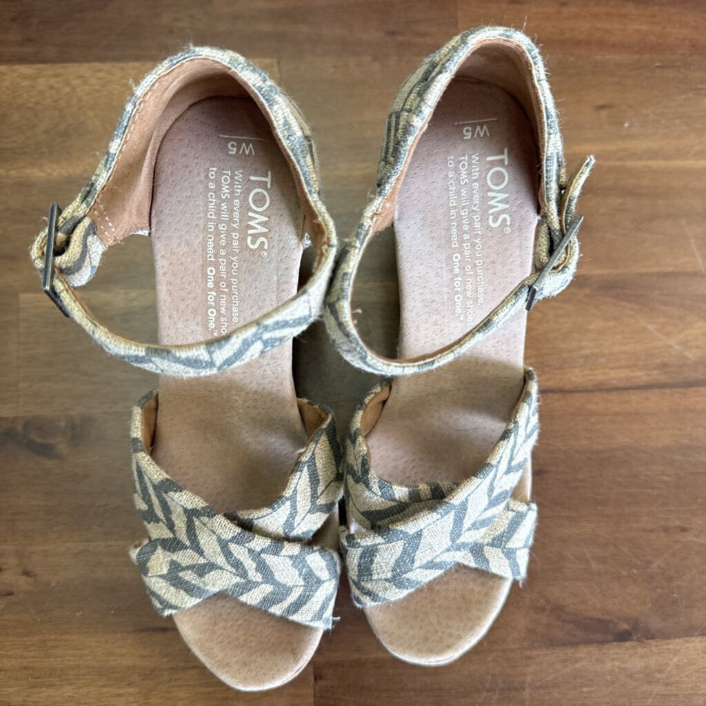 Toms ZigZag Wedges 5.0