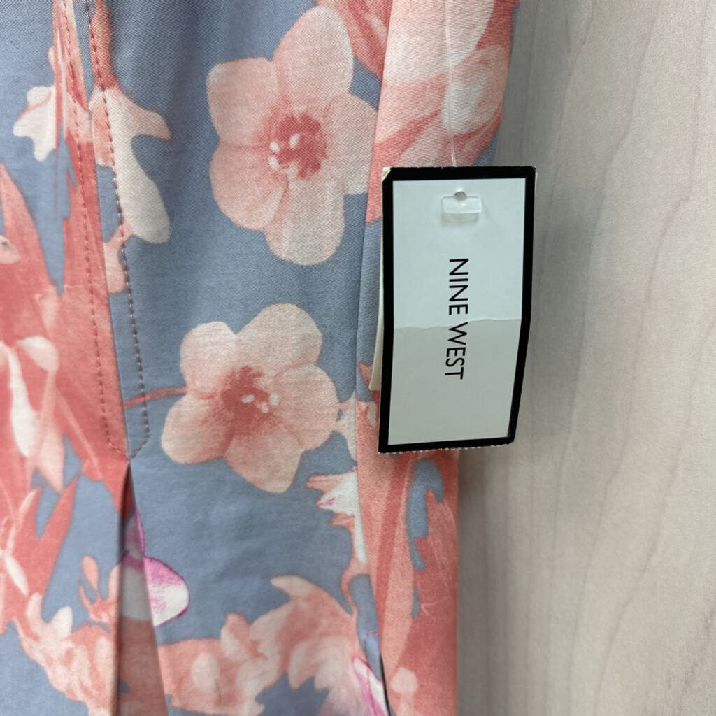 NWT Nine West Floral Print Knee Length Dress 2