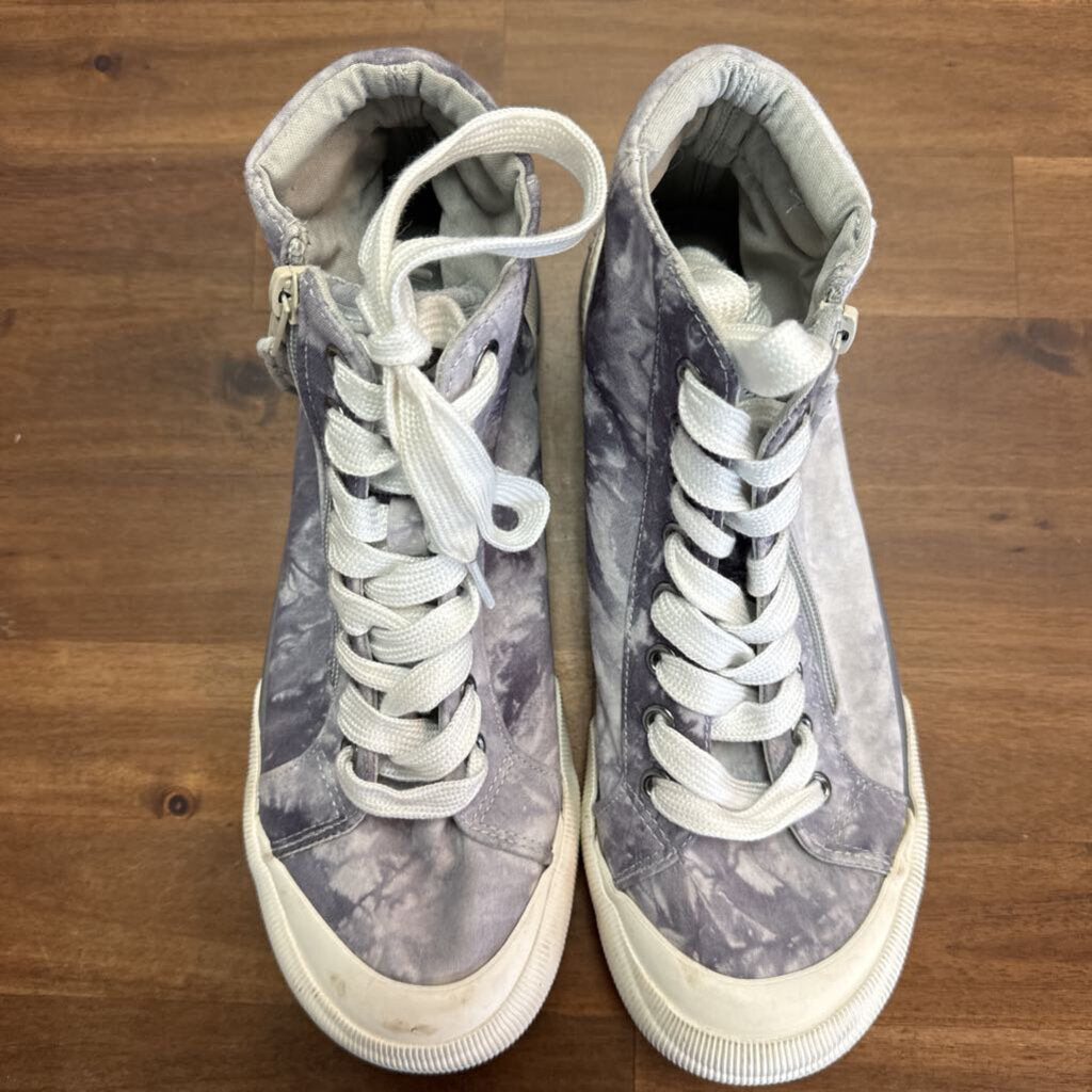 Rocket Dog Grey Tie Dye High Tops 8.0