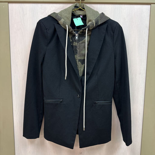 Central Park West Blazer With Removable Hoodie Small
