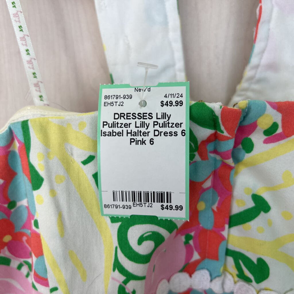 Lilly Pulitzer Isabel Halter Dress 6