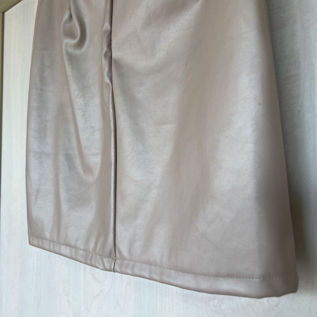 Windsor Metallic Nude Skirt Small