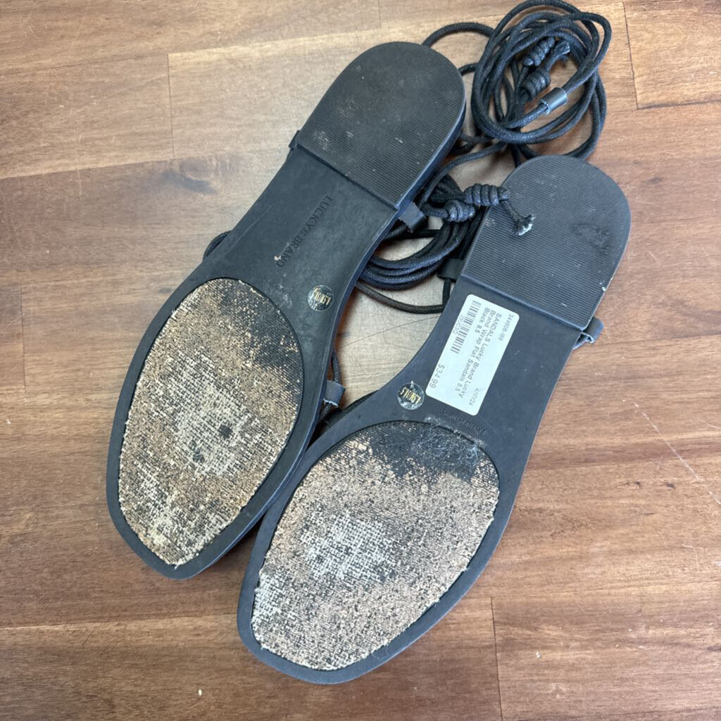 Lucky Brand Wrap Flat Sandals 8.5