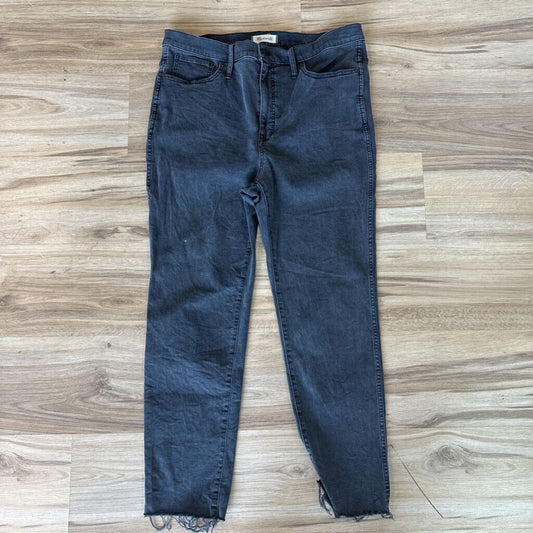 Madewell Stovepipe Grey Denim Jeans 33T