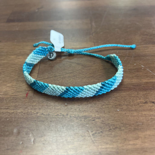 Pura Vida Blue/ Green Woven Adjustable Bracelet