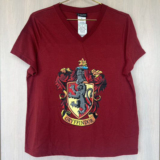 Gryffindor V-Neck Shortsleeve T-Shirt Extra Large