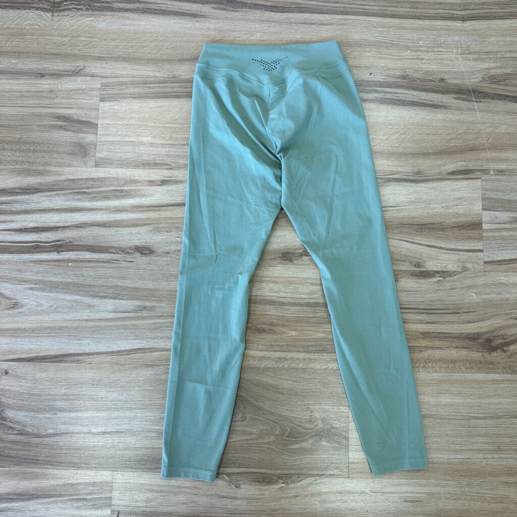 Gym Shark Whitney Simmons Green Athletic Leggings Medium