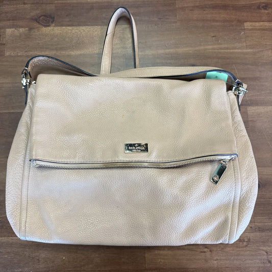 Kate Spade Beige Fold Over Top Purse