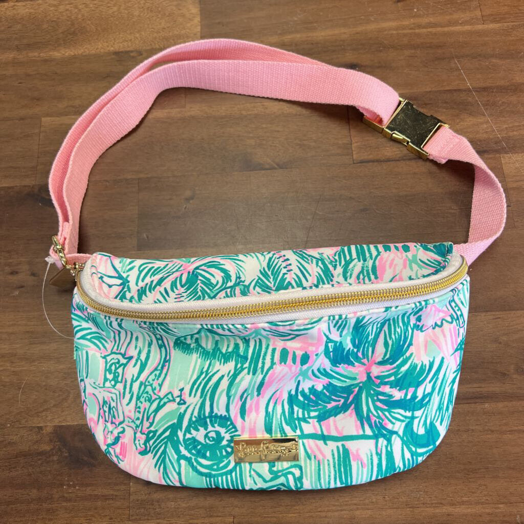 Lilly Pulitzer Pink/ Multi Print Belt Bag