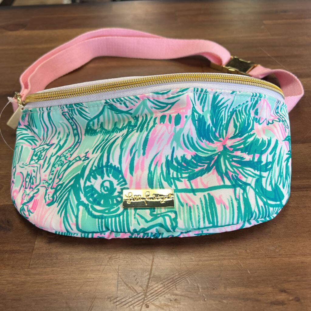 Lilly Pulitzer Pink/ Multi Print Belt Bag