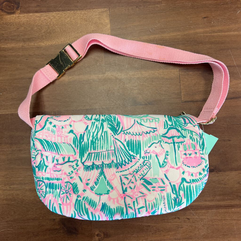 Lilly Pulitzer Pink/ Multi Print Belt Bag