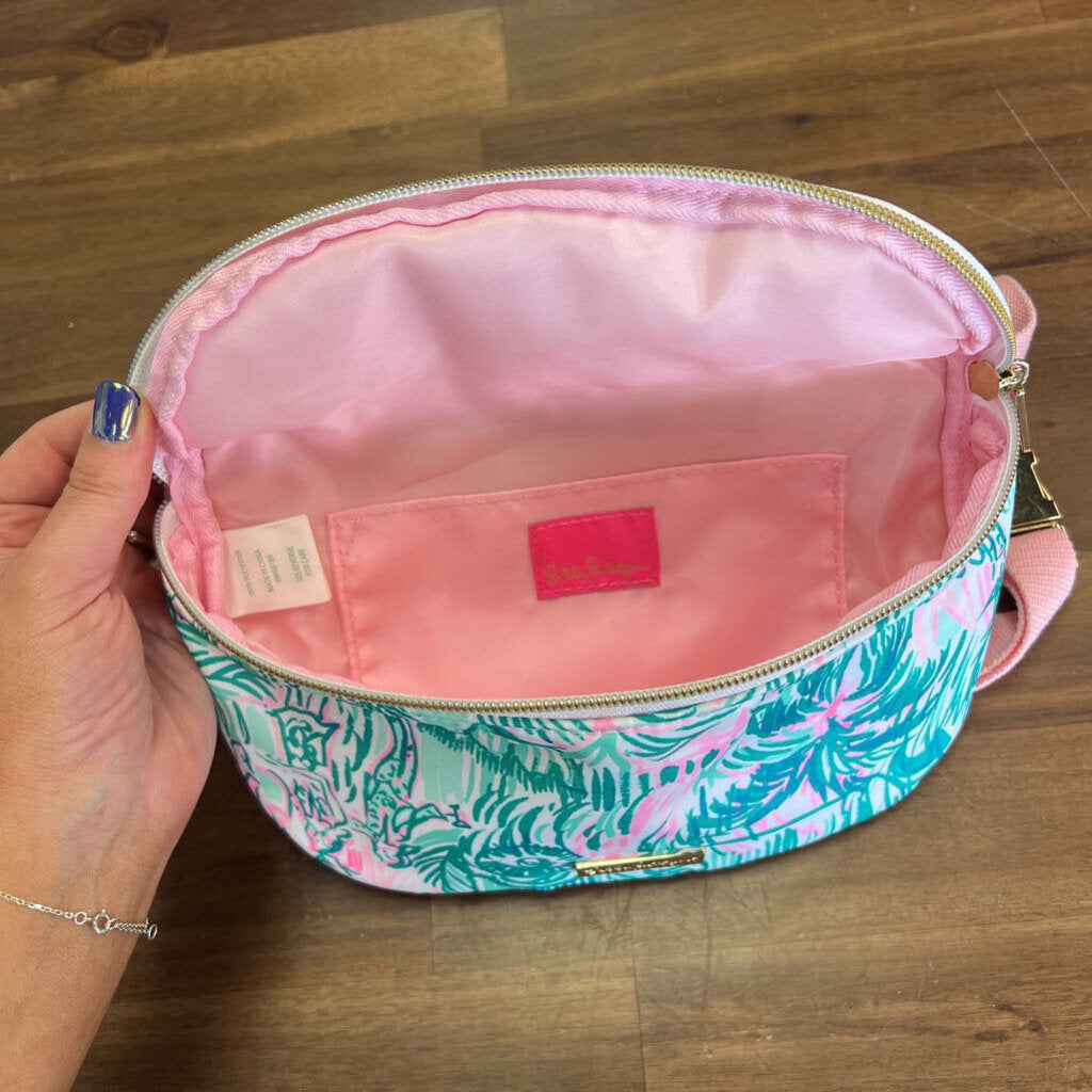 Lilly Pulitzer Pink/ Multi Print Belt Bag