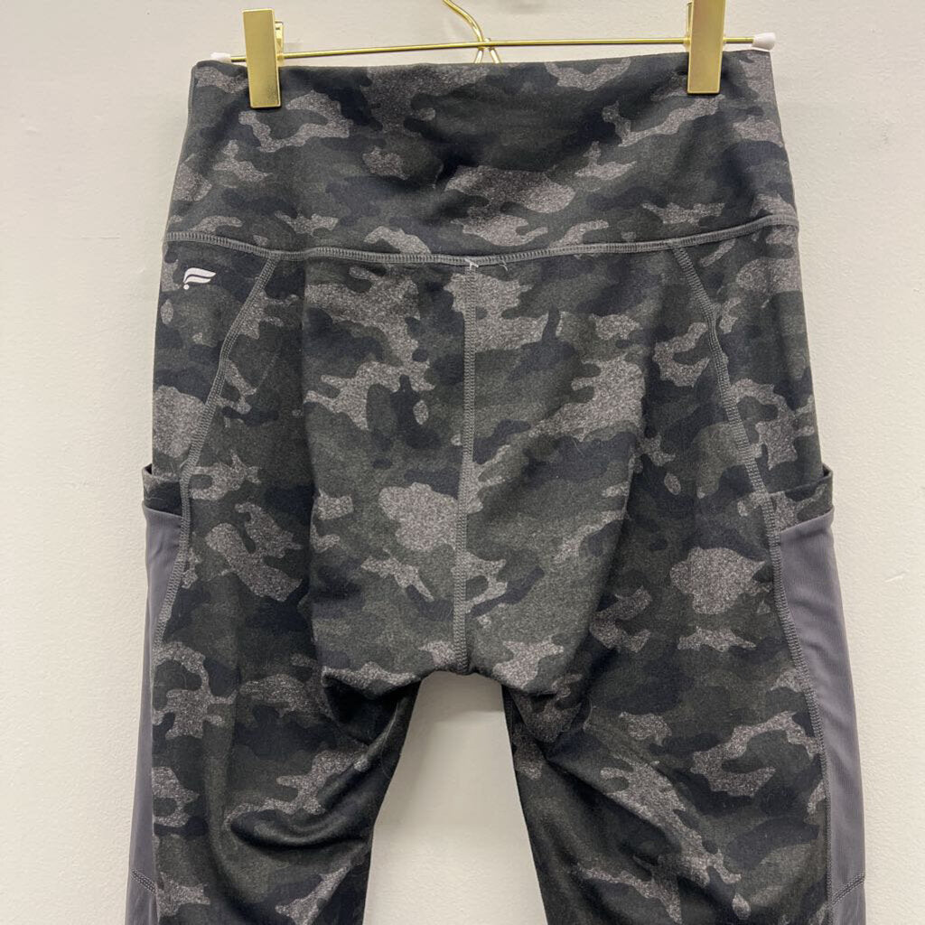 Fabletics Camouflage Mesh Panel Leggings Small