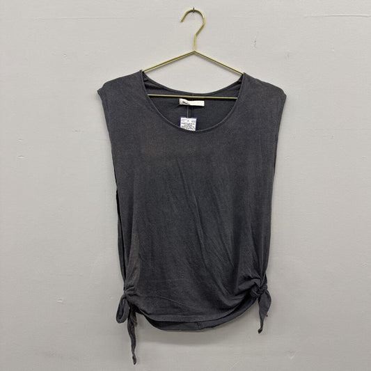 Hi-Line Madewell Side Tie T-Shirt Small