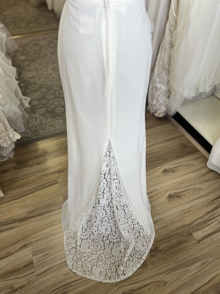 Christina Wu Lace Halter Bridal Gown 8