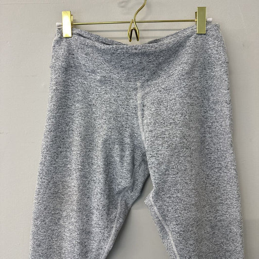 NoBull Heather Grey Cropped Leggings Large