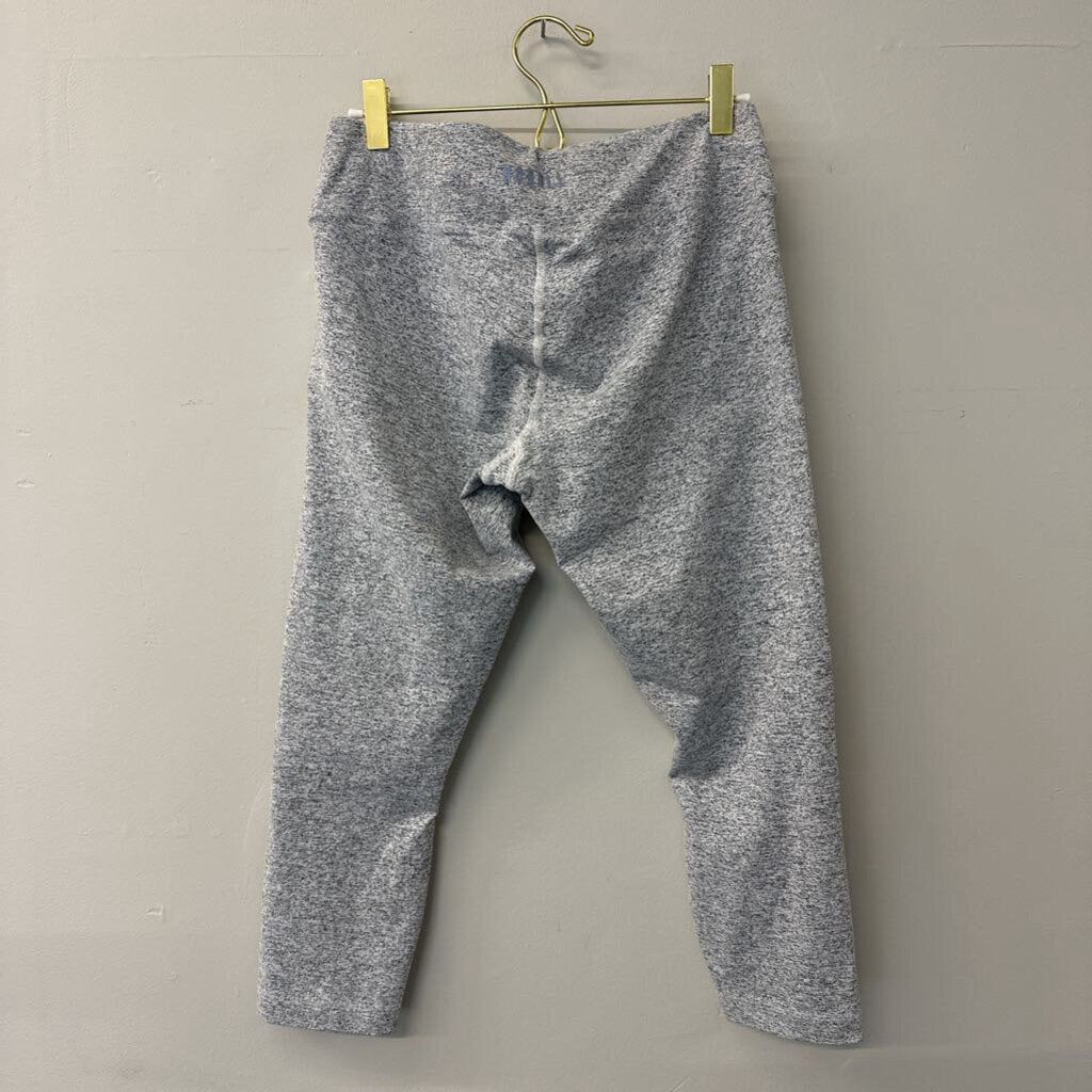 NoBull Heather Grey Cropped Leggings Large