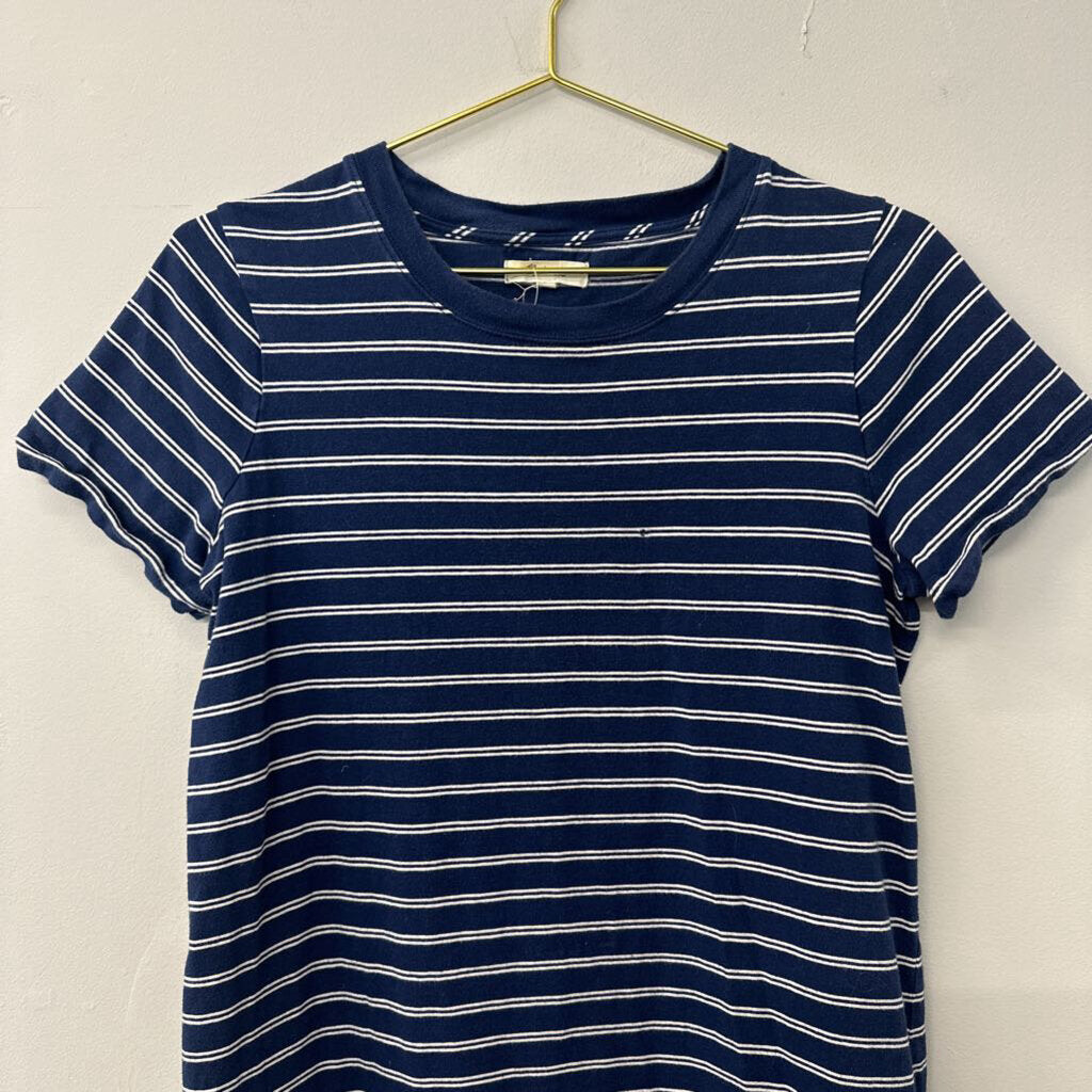 Madewell Striped T-Shirt Dress Medium